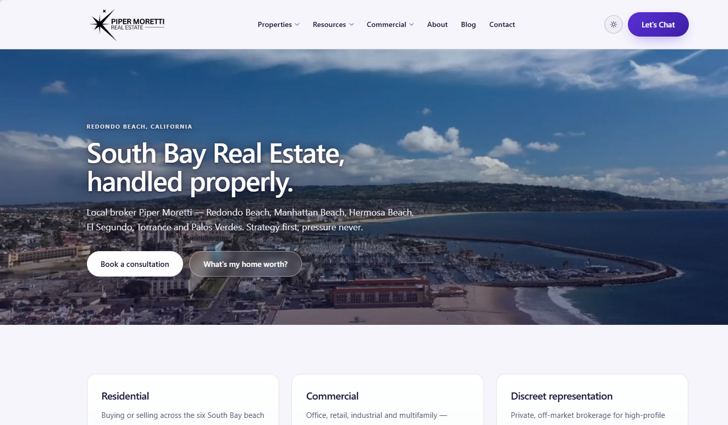 Case Study: Moving a Brokerage Site Off Wix